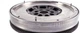 Маховик LuK 415052910 Citroen C8, DS5, Jumpy, DS4, C4, C5; Peugeot 308, Expert, 3008, 407, 5008, 508, 807; Fiat Scudo 0532T3, 9676914080, 9677060580 - зображення 5