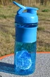Шейкер спортивний (пляшка) BlenderBottle SportMixer 28oz/820ml Cyan - изображение 13