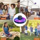 Інноваційна іграшка літаючий спінер UFO Fidget Drone з LED підсвічуванням Синій - зображення 3