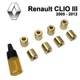 Ремкомплект ограничителей дверей Renault Clio (III) 2005 - 2012, фиксаторы, вкладыши, втулки (металические) - изображение 1