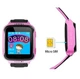 Детские часы телефон Smart baby watch Q529 GPS с камерой, прослушкой, трекером, Розовый - изображение 7
