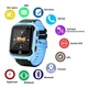 Детские часы телефон Smart baby watch Q529 GPS с камерой, прослушкой, c трекером, Голубой - изображение 5
