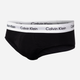 Набір трусів брифів чоловічих Calvin Klein Underwear 0000U2661G-001 M 3 шт Чорний (5051145283327) - зображення 4