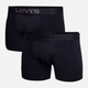 Набір трусів шорти Levi's 701203923002 XL 2 шт Чорний (8720245183833) - зображення 1