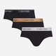 Zestaw majtek brief Calvin Klein Underwear 000NB2568AGF0 L 3 szt. Czarny (8720108803182) - obraz 1