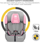 Автокресло KinderKraft Comfort Up i-Size Pink (5902533923144) - изображение 10