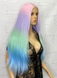 Парик на сетке Lace Wig Headline № PKBL07 длинный разноцветный, 80 см, термостойкое волокно - изображение 6
