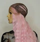 Парик на сетке Lace Wig Богемия волнистый длинный розовый, 100 см, термостойкое волокно - изображение 11