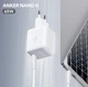 Зарядний пристрій Anker PowerPort 715 Nano II - 65 W USB-C GaN White (A26633W) - зображення 2