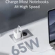 Зарядний пристрій Anker PowerPort 715 Nano II - 65 W USB-C GaN White (A26633W) - зображення 3