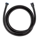 Душевой шланг WEZER WKR-009-180B, 180 см, черный - изображение 1