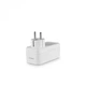 Сетевой адаптер VIDEX ONCORD с/з 1 розетка 2USB+USB-C White 2.4A - изображение 4