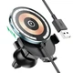 Автотримач з бездротовою зарядкою Hoco CW42 Car Holder на дефлектор АЗУ magnetic car MagSafe 15W для телефону iPhone 12/13/14 Чорний - изображение 1