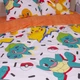 Простынь на резинке Ранфорс Pokemon Оранжевый 80*190&nbsp;высота 25 см - изображение 3