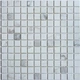 Мозаика LUXURY Mosaic CL-MOS CCLAYRK23011 білий, сірий мармур за 1 ШТ - зображення 1