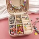 Дитячий набір Rainbow Style Braclet Kit для створення шарм-браслетів та підвісок з 66 предметів в подарунковому боксі, браслети з шармами, Panalisa (74798062) - зображення 4