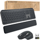 Zestaw bezprzewodowy Logitech MX Keys Combo for Business Gen 2 Wireless DEU Graphite (920-010926) - obraz 7