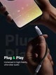 Переходник аудиоадаптер Ugreen кабель USB Type-C - 3.5 mm DAC chip для наушников Grey (YM1031) - изображение 7