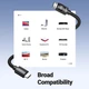 Кабель HDMI Ugreen 8K 4K HDMI 2.1 Cable Ultra High Speed 1м Black (YM1562) - зображення 7
