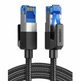 Патч корд Ugreen сетевой интернет кабель 25 Гбит/с Ethernet RJ45 Cat 8 5 м Black (YM1479) - изображение 1