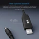 Кабель питания UnnLink USB 2.0 to DC 5.5x2.1 mm 12V 1A для Wi-Fi роутера 1M Black (YM1385) - изображение 3