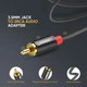Кабель аудио Ugreen 2RCA to 3.5mm стерео разветвитель 1 м (YM1568) - изображение 3