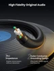 Цифровой коаксиальный кабель UGREEN RCA-RCA Стерео аудиокабель Hi-Fi 2 м Black (YM1728) - изображение 4