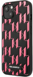 Etui CG Mobile Karl Lagerfeld Monogram Plaque do Apple iPhone 13 Rozowy (3666339049171) - obraz 1