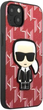 Etui CG Mobile Karl Lagerfeld Monogram Iconic Patch do Apple iPhone 13 Czerwony (3666339049416) - obraz 2