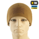 Шапка M-Tac Watch Cap Elite флис 320г/м2 с липучкой Coyote Brown L (00-00013480) - изображение 3