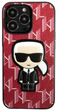 Etui CG Mobile Karl Lagerfeld Monogram Iconic Patch do Apple iPhone 13 Pro Max Czerwony (3666339049430) - obraz 2