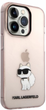 Etui CG Mobile Karl Lagerfeld Iconic Choupette do Apple iPhone 14 Pro Rozowy (3666339087180) - obraz 2