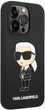 Панель CG Mobile Karl Lagerfeld Silicone Ikonik для Apple iPhone 14 Pro Black (3666339086589) - зображення 3