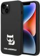 Панель CG Mobile Karl Lagerfeld Silicone Choupette Body для Apple iPhone 14 Plus Black (3666339076566) - зображення 1