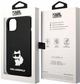 Панель CG Mobile Karl Lagerfeld Silicone Choupette для Apple iPhone 14 Plus Black (3666339086732) - зображення 3