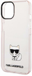 Etui CG Mobile Karl Lagerfeld Choupette Body do Apple iPhone 14 Różowy Przezroczysty (3666339076474) - obraz 3