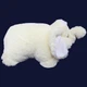 Подушка игрушка - Слон 55 см (55*50*15 см) белый - изображение 3