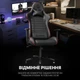 Геймерское игровое кресло GamePro Rush Black-Red (GC-575-Black-Red) - изображение 17