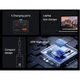 Мережевий зарядний пристрій BASEUS GaN3 Pro Desktop Fast Charger (2 Type-C + 2 USB) 65 W Black - зображення 7