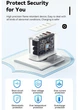 Мережевий зарядний пристрій Essager GAN 100W (2 Type-C + 2 USB) - зображення 9