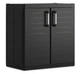 Шафа Keter Kis Detroit XL Basso чорна 93х89x54 см низька 2 полиці (249803) - изображение 1
