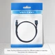 USB кабель подовжувач USB на USB Vention Extension Cable charging data (0.5m, 5 Gbit/s, USB 3.0, 2A). Black - зображення 10