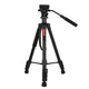 Штатив KINGJOY VT-890H6, вертикальная тренога 360° для камеры, фототаппарата 183 см, черный - изображение 5