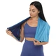 Комплект рушників спортивних охолоджувальних COOLING TOWEL (4шт) 4Monster B-ECT (мікрофібра, водонепроникний, чохол EVA, р-р 30x100см, синій) - изображение 6