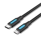Кабель для синхронизации Vention USB Type C - Micro USB 0.5 м Black (YM0577) - изображение 1