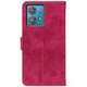 Чохол-книжка Crazy Horse Clasic для Motorola Edge 40 Neo Magenta (Front) (51389) - зображення 3