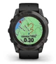 Смарт-годинник Garmin Fenix 7X Pro Sapphire Solar Carbon Gray DLC Titanium with Black Band (010-02778-54) - зображення 6