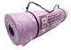 Коврик для йоги и фитнеса EasyFit PER Premium Mat 8 мм Фиолетовый 4668457 - изображение 3