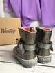Чобітки зимові дитячі на дівчинку Weestep 26р - 17 см темно сірий (092) - изображение 3