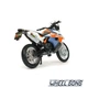 Модель мотоцикла KTM 790 Adventure R Rally 1:18 Bburago (B4703) - изображение 6